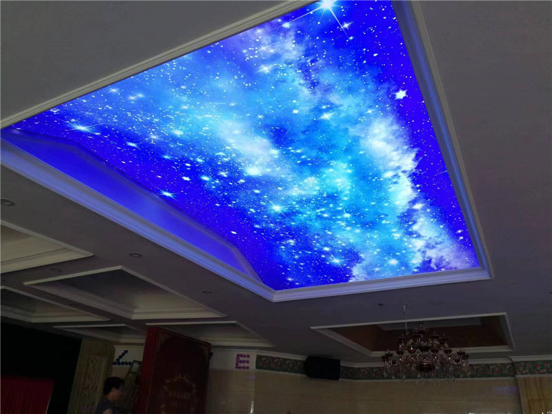 酒店軟膜吊頂效果